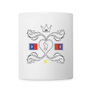 T SHIRT 976 MAYOTTE - Mug - white - Front