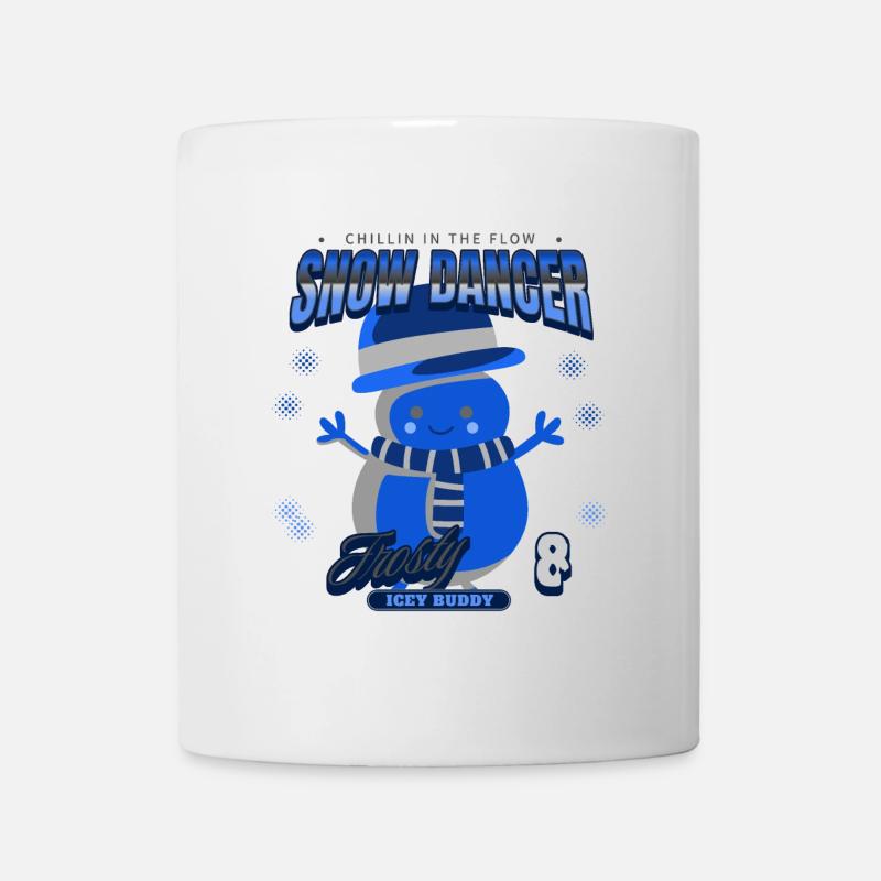 Danseuse des neiges - BONHOMME DE NEIGE - Mug blanc - blanc