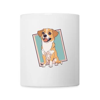 Hund Dackel Hundeliebhaber - Tasse - Weiß - Vorne