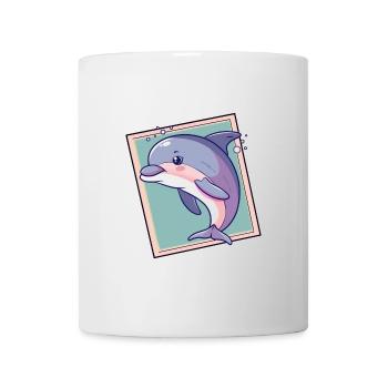 Dolphin Sea Reef - Mug - white - Front