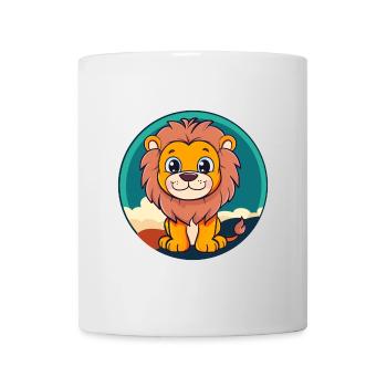 Loewe Lioness Leo - Mug - white - Front