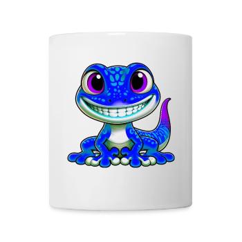 Gecko - Tasse - Weiß - Vorne