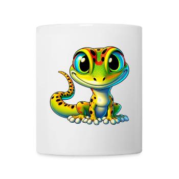 Gecko - Mug blanc - blanc - Devant