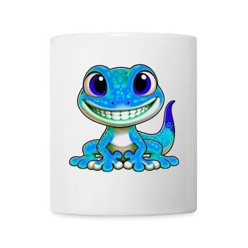 Gecko - Tasse - Weiß - Vorne