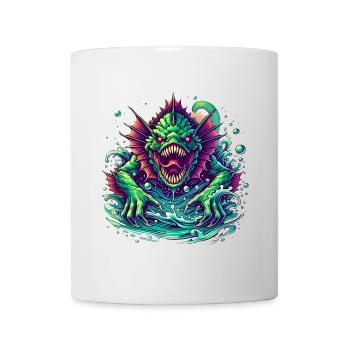 Aquatic Monster Deep Sea Horror - Mug - white - Front