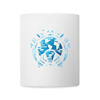 Earth Turtle PlanetInspired Design - Mug - white - Front