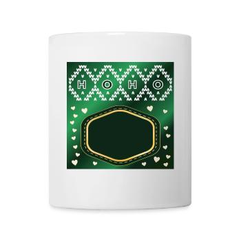 CHRISTMAS NAME SIGN TAG - Mug - white - Front