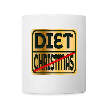CHRISTMAS FOOD DIET - Mug - white - Front