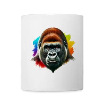 Gorilla - Tasse - Weiß - Vorne