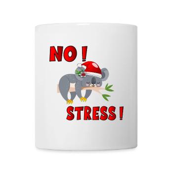 WEIHNACHTSTIERE KEIN STRESS - Tasse - Weiß - Vorne