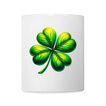 Four-leaf clover - Mug - white - Front