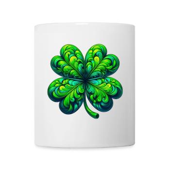 Four-leaf clover - Mug - white - Front