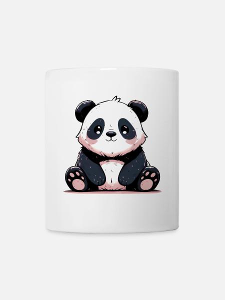 Panda - Mug blanc - blanc