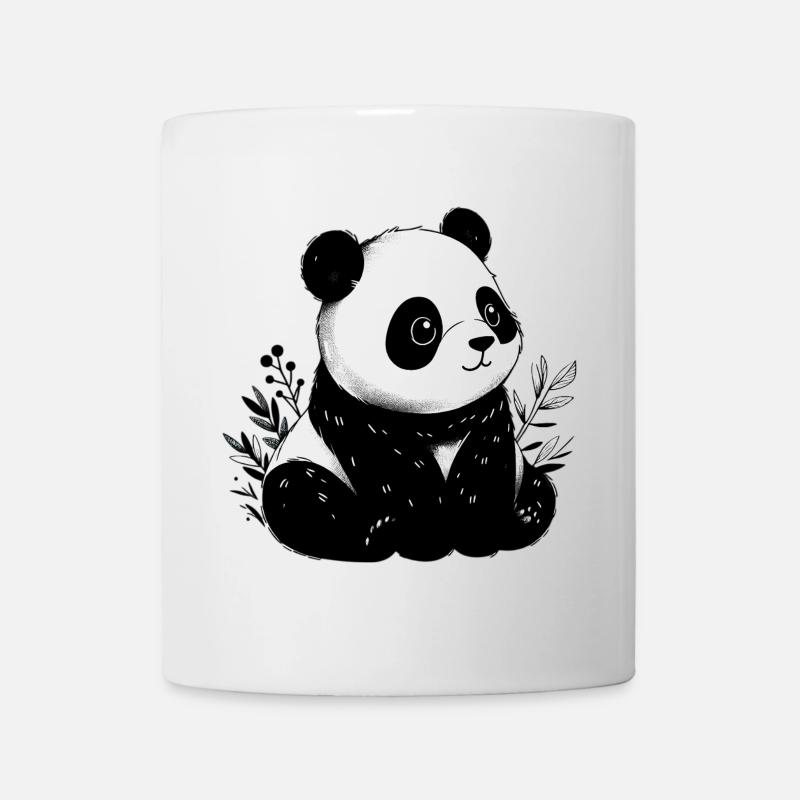 Panda - Tasse - Weiß