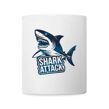 Hai Shark Attack Meeresliebhaber - Tasse - Weiß - Vorne