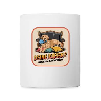 Golden Retriever Your Pillow Redecorated Dog - Mug - white - Front