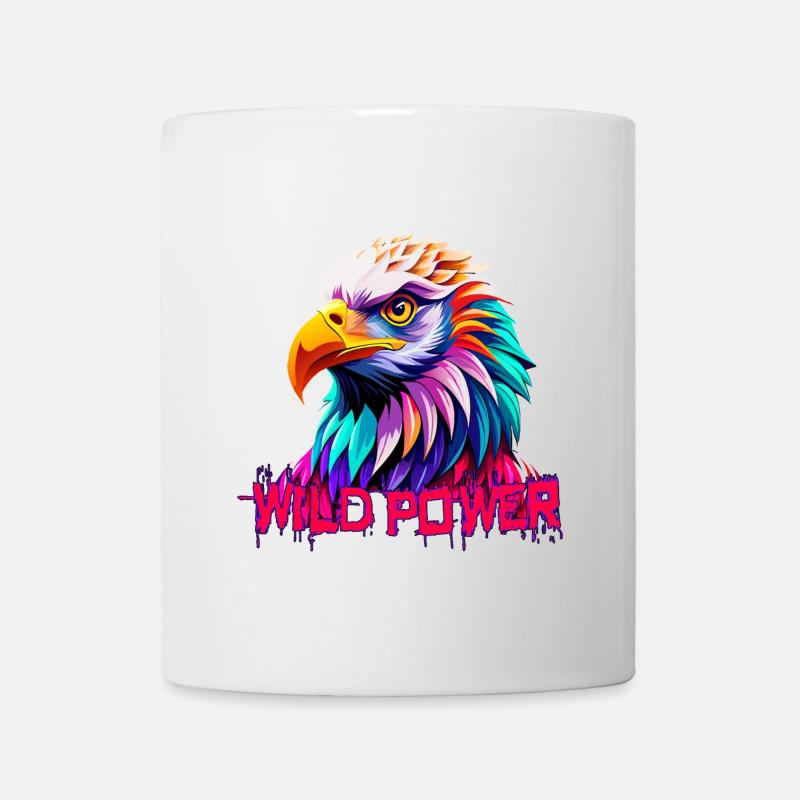 La puissance sauvage d’Adler - Mug blanc - blanc