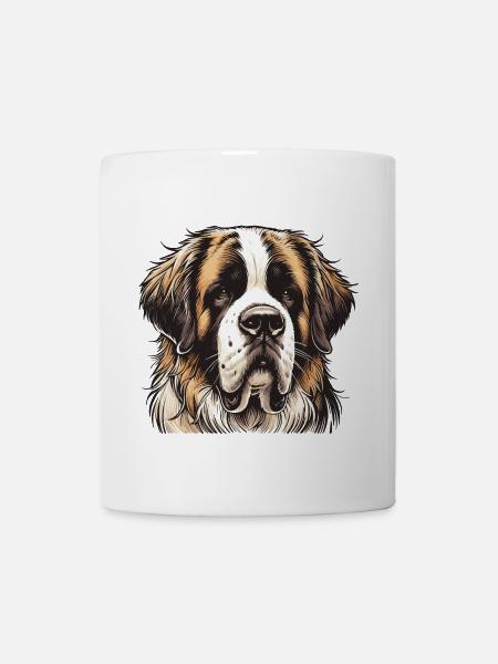 Saint Bernard - Mug - white
