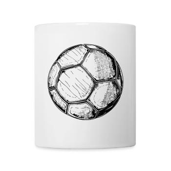 Croquis de football - Mug blanc - blanc - Devant