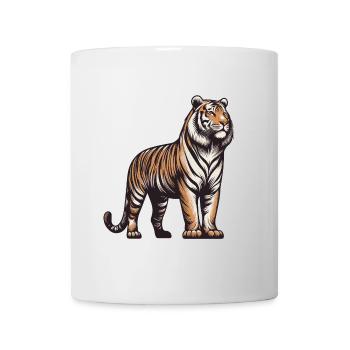 Tiger - Tasse - Weiß - Vorne