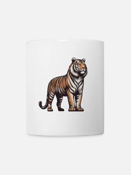 Tiger - Tasse - Weiß