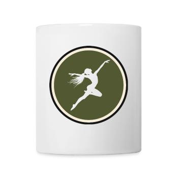 Gymnastique Entraîneur de gymnastique Équilibre sur les mains - Mug blanc - blanc - Devant