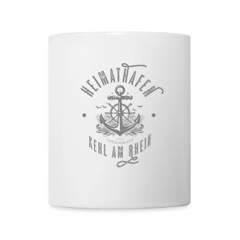 Heimathafen Kehl am Rhein - Tasse - Weiß - Vorne