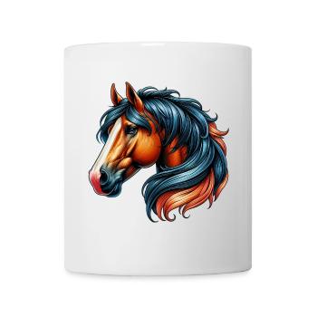 Cheval - Mug blanc - blanc - Devant