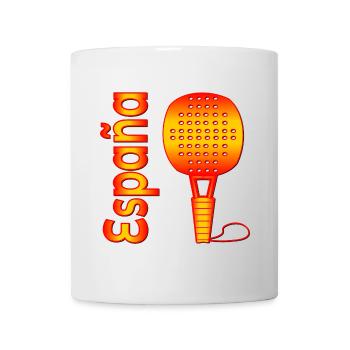 Spanien Padel Tennis - Tasse - Weiß - Vorne