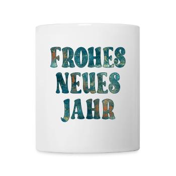 SILVESTER PARTY NEUJAHR - Tasse - Weiß - Vorne