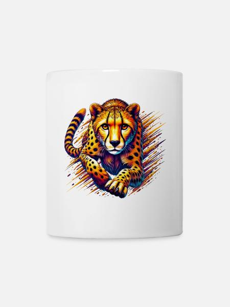 Gepard - Tasse - Weiß