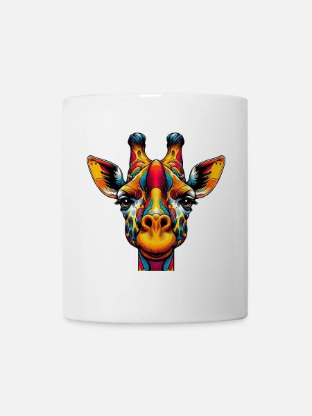 Giraffe - Tasse - Weiß
