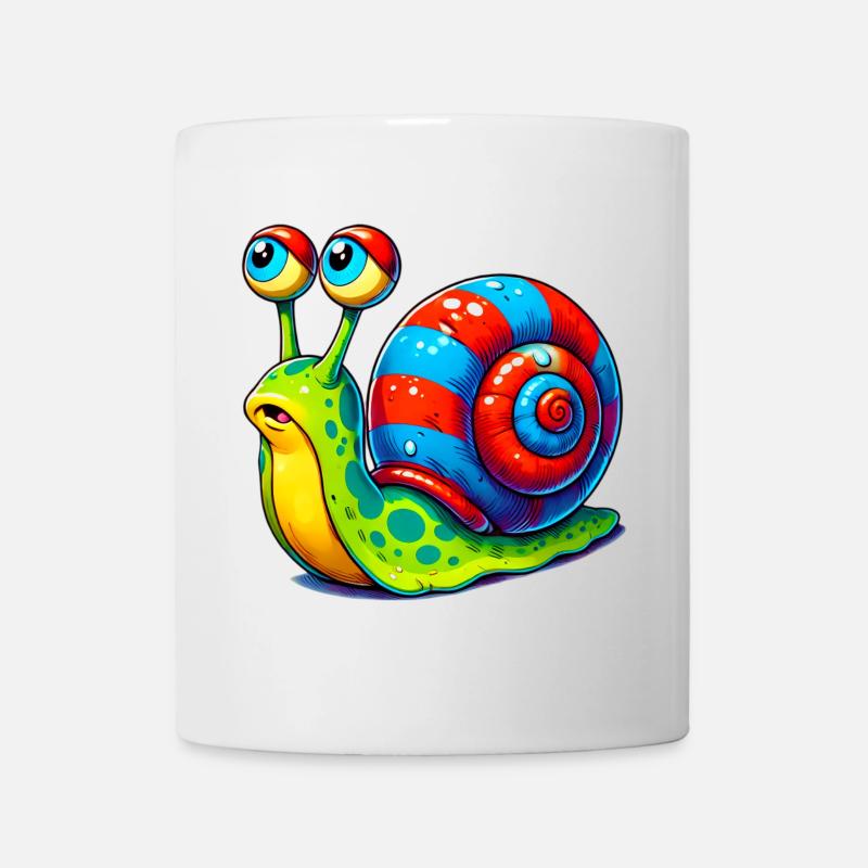 Escargot - Mug blanc - blanc