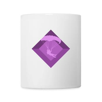 Parachuting Paragliding Parachuting - Mug - white - Front