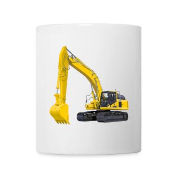 Bagger Bagger - Tasse - Weiß - Vorne
