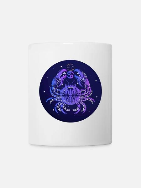 Créativité étoilée du cancer - Mug blanc - blanc