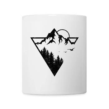 Natur Geometrie - Tasse - Weiß - Vorne