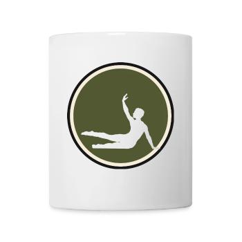 Gymnastique Gymnastique Entraînement Handstand - Mug blanc - blanc - Devant