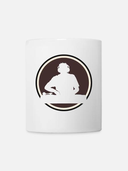 DJ Techno Rave - Mug blanc - blanc