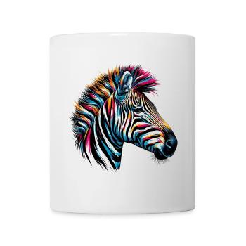 Zebra - Tasse - Weiß - Vorne