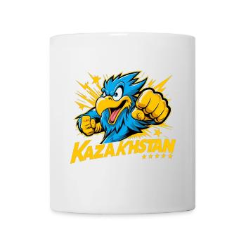 Kazakhstan Eagle Flag Flag Power Cool Gift - Mug - white - Front