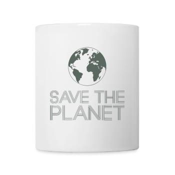 Save the Planet Earth Environmental Activists - Mug - white - Front