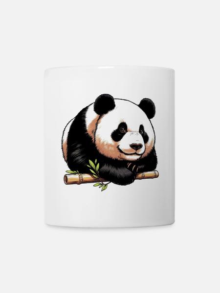 Panda - Tasse - Weiß