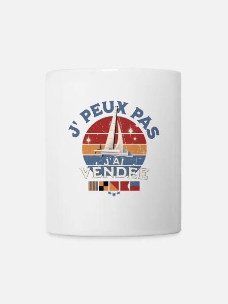 J'peux pas j'ai Vendée Glb - Mug blanc - blanc