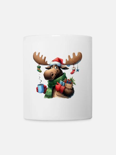 Reindeer Winter Joy - Mug - white