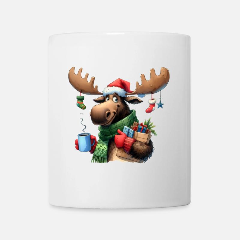 Reindeer Winter Joy - Mug - white
