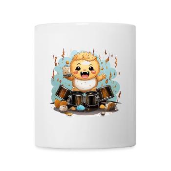 The Spiky Percussionist - Mug - white - Front