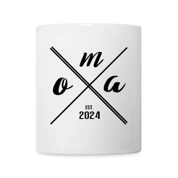 Grandma Est. 2024 – Cadeau pour les nouvelles mamies - Mug blanc - blanc - Devant