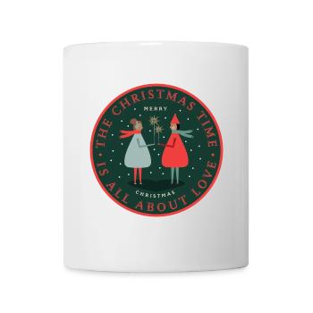 Christmas Duet: Love Sparks - Mug - white - Front