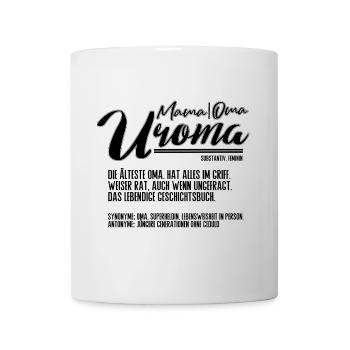 Great-Grandma Definition Funny Gift for Great-Grandmothers - Mug - white - Front